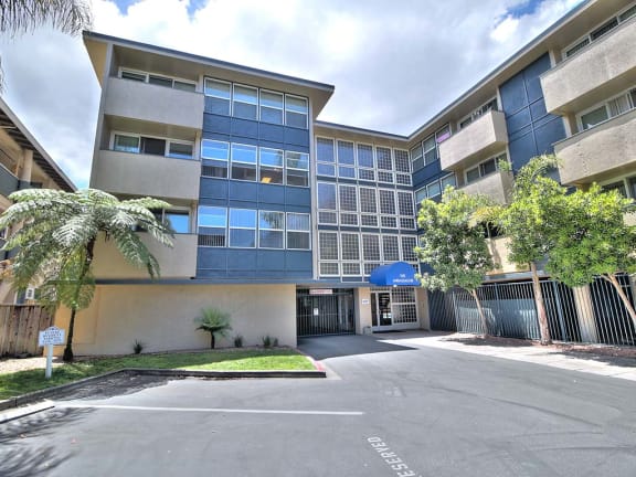 View of the building  at Ambassador, California