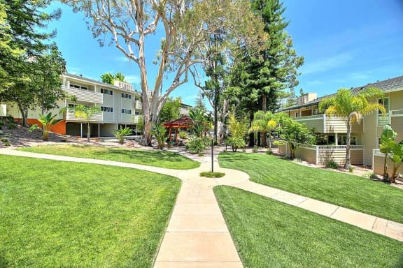 Greenspace Walking Trails at Sharon Grove Apartments, Menlo Park, 94025
