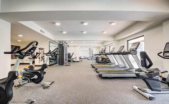 Spacious Gym at Renaissance Square, Concord, CA, 94520