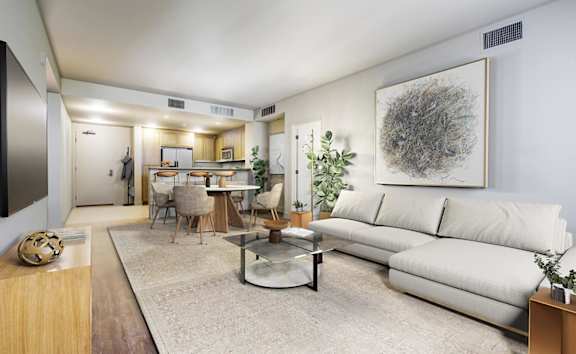 Spacious and Modern Living Area at Renaissance Square, Concord, 94520