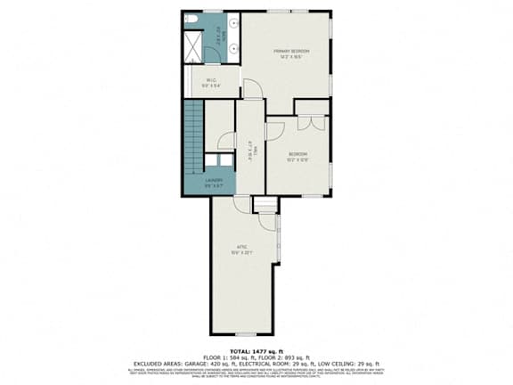 3 bed 2.5 bath at Eden Forest Townhomes Apartments, Kentwood , MI, 49508
