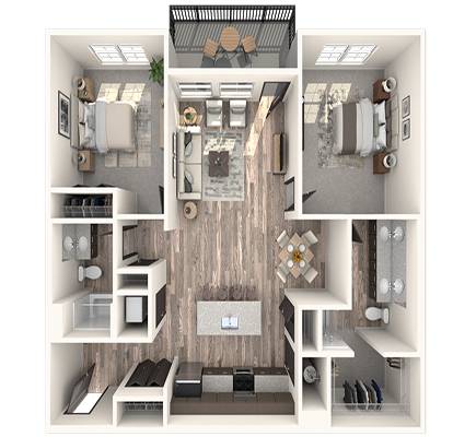 A series of images showing different views of a modern bathroom.