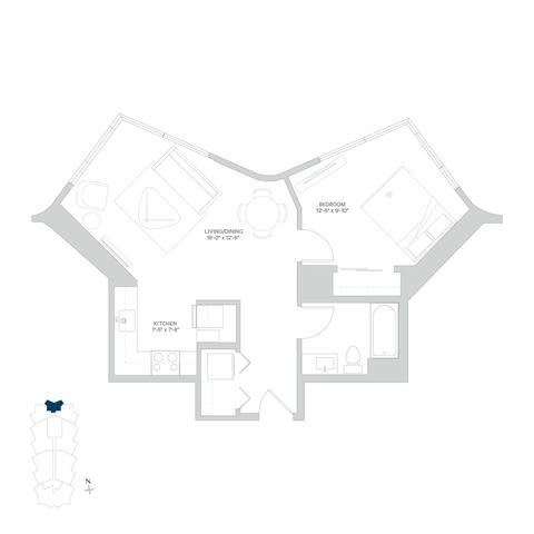 Floor Plan  100N102f