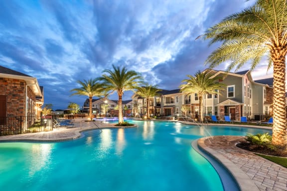 take a dip in our resort style swimming pool at Verso Apartments, Davenport, Florida