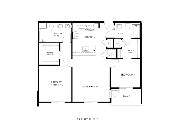 A black and white image of a 6B-PLEX PLAN 3.