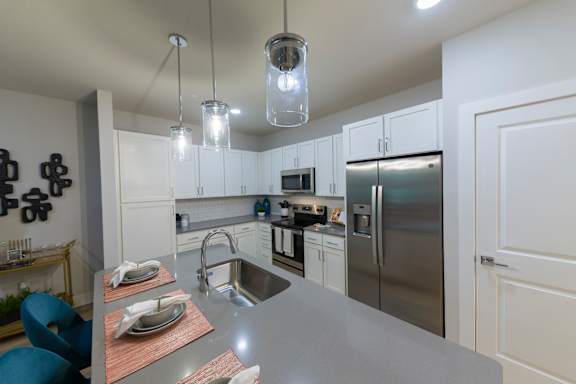 Kitchen with Sleek Appliances