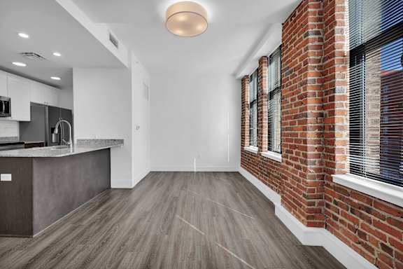 Jackson Floor Plan |1 Bedroom 1 Bath | 578 Sq. ft. | Living Room