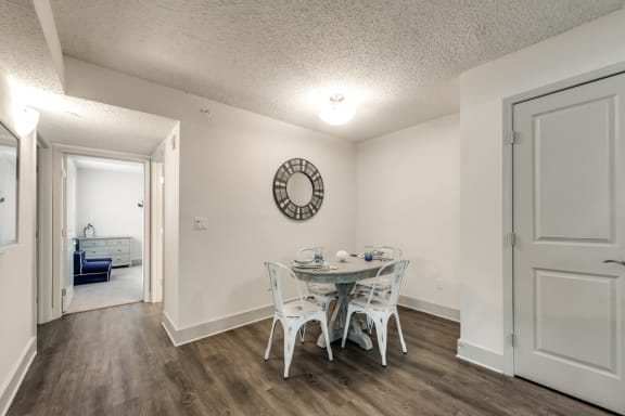 Bahia Cove Apartments Model Dining Room