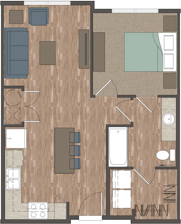 Kelli Grove 1 Bedroom 1 Bath