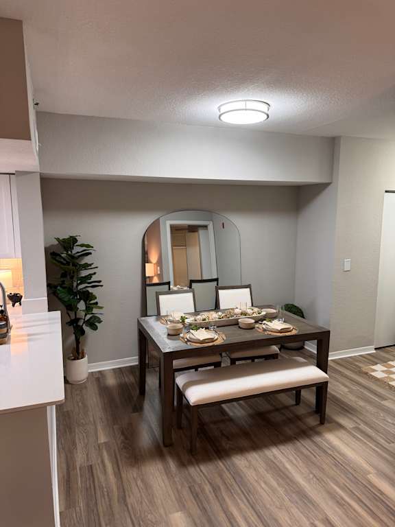 The Willow Model Dining Room - 2 Bedroom 2 Bath