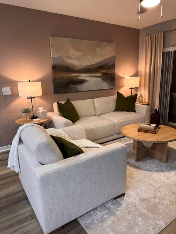 The Willow Model Living Room