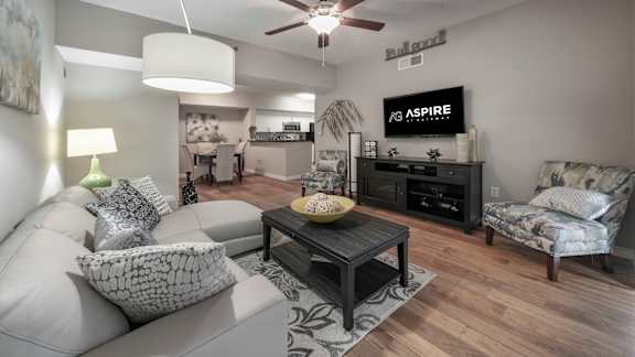 Model Living Room | Aspire at Gateway