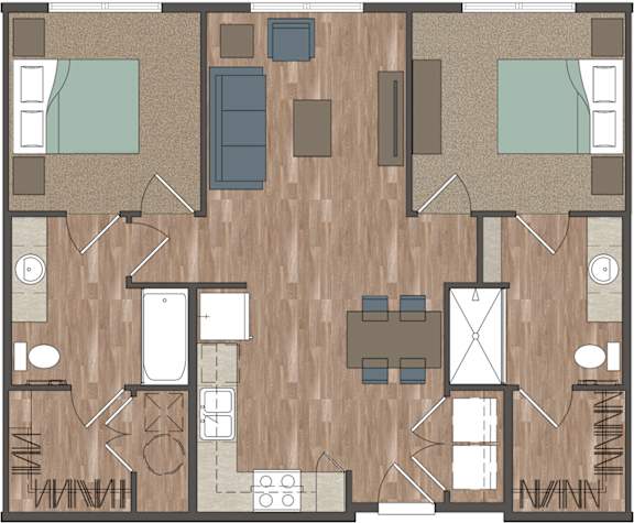 Kelli Grove 2 Bedroom 2 Bath