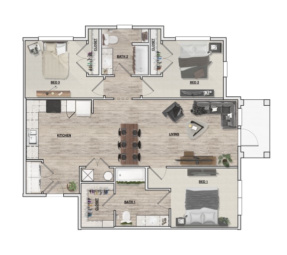 3 Bedroom | 2 Bathroom | Nathan Ridge