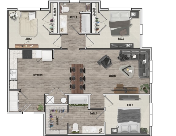 Kelsey Cove | 3 Bedroom 2 Bath