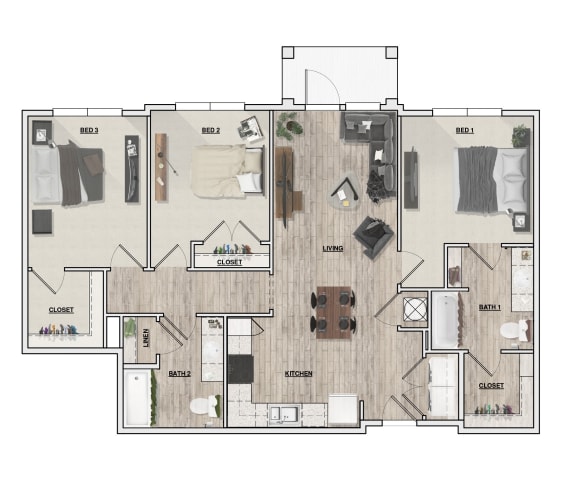3 Bedroom | 2 Bathroom | Nathan Ridge