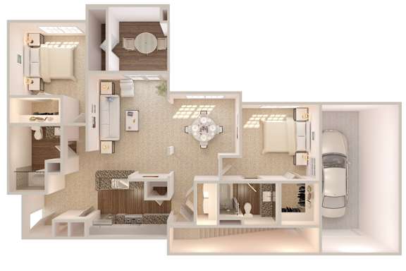 Floor Plan  Harbor Cove Apartments Floor Plan
