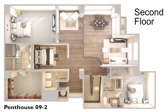 Penthouse 09-2 Second Floor