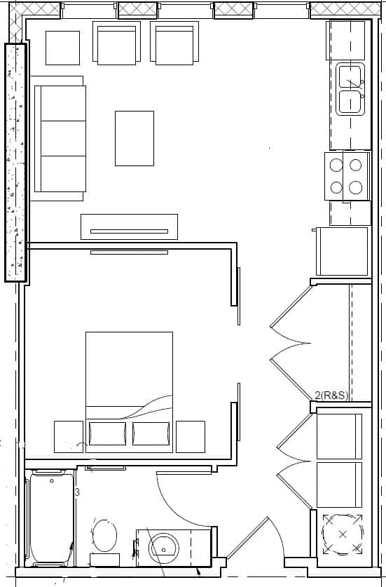 The Ambar | 565 sq. ft. | Miami, FL