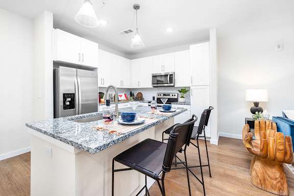 Modern Kitchen at The Station at San Marco, Jacksonville