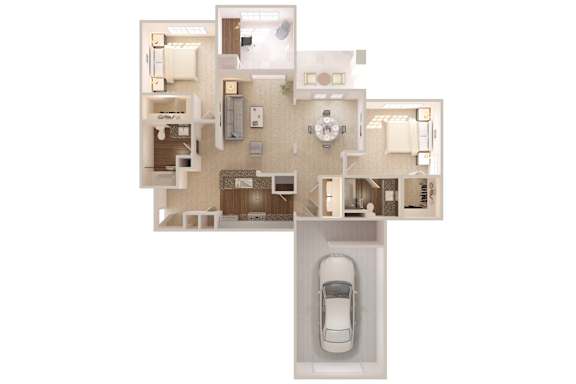 Harbor Cove Apartments Floor Plan