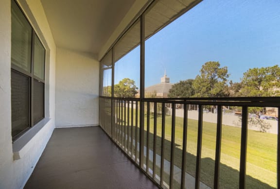 The Palms of Clearwater Apartments Screened Patio