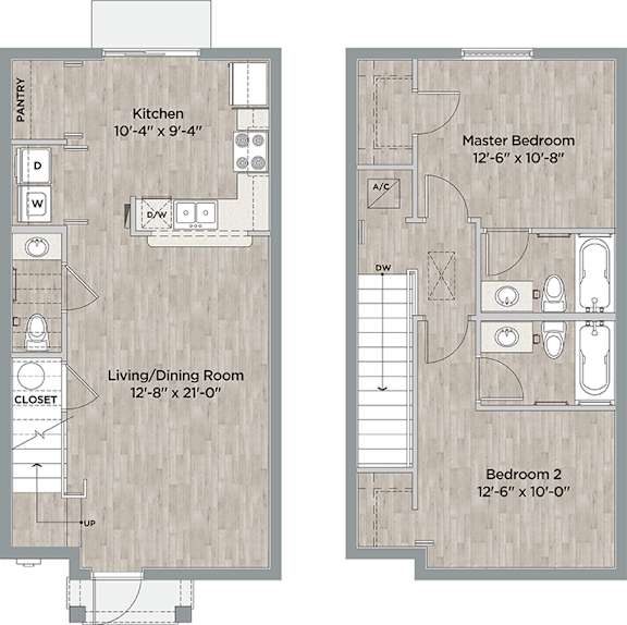 Ambar Key | 2 Bed 2.5 Bath 1128 sq. ft. | Florida City, FL