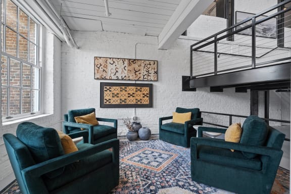 Gallery Lounge at Spinning Mill Lofts, Clayton, 27520