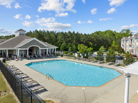 Swimming pool at The Arbors at East Village, Clayton, 27527