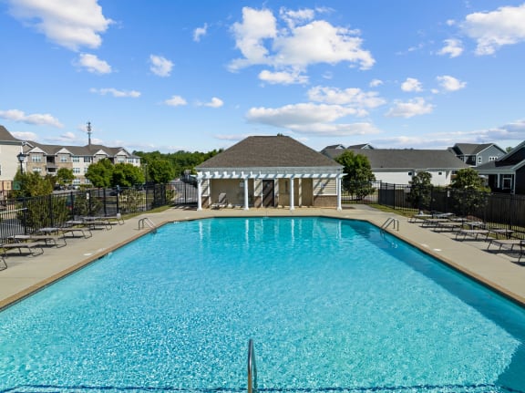 Swimming pool at The Arbors at East Village, Clayton, 27527
