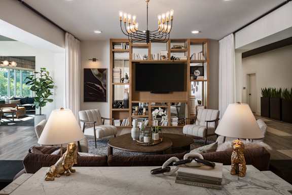 Community Room With TV at Address East End, North Carolina