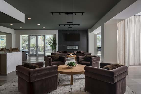 Clubhouse Lounge With TV at Address East End, Raleigh, 27610
