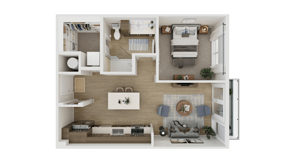 Fanfare Floor Plan at Adler Montford Park + Drexel Townes, Charlotte, NC