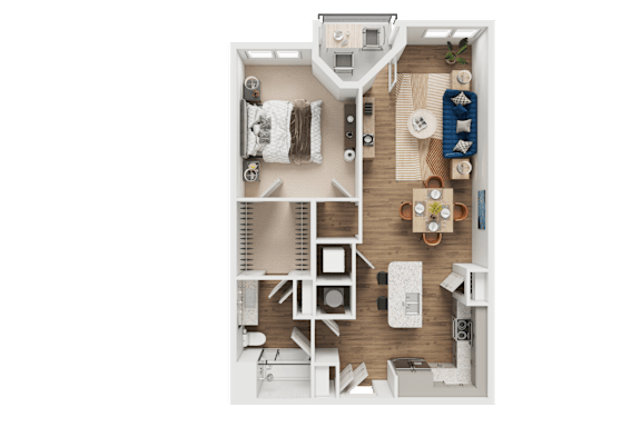 A2 Floor Plan at Address East End, North Carolina, 27610