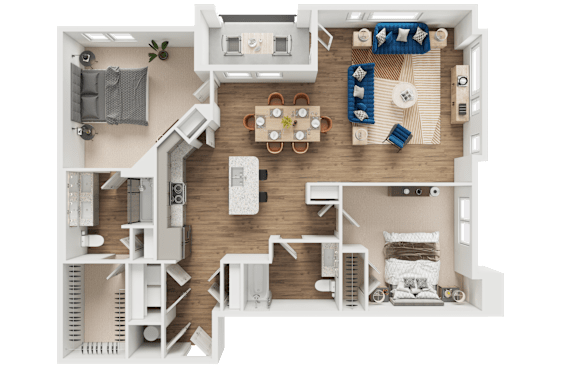 B11 Floor Plan at Address East End, North Carolina