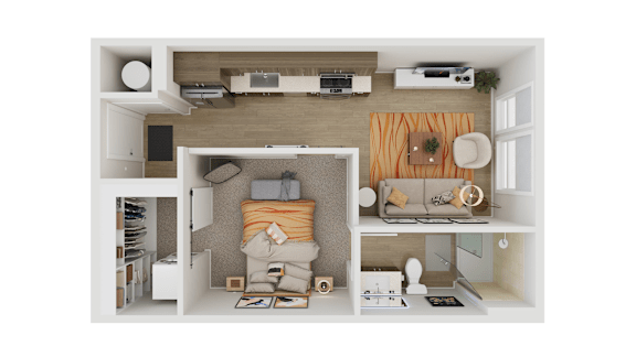 Strata Floor Plan at Adler Montford Park + Drexel Townes, Charlotte
