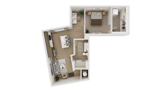 Swizzle Floor Plan at Adler Montford Park + Drexel Townes, Charlotte, NC