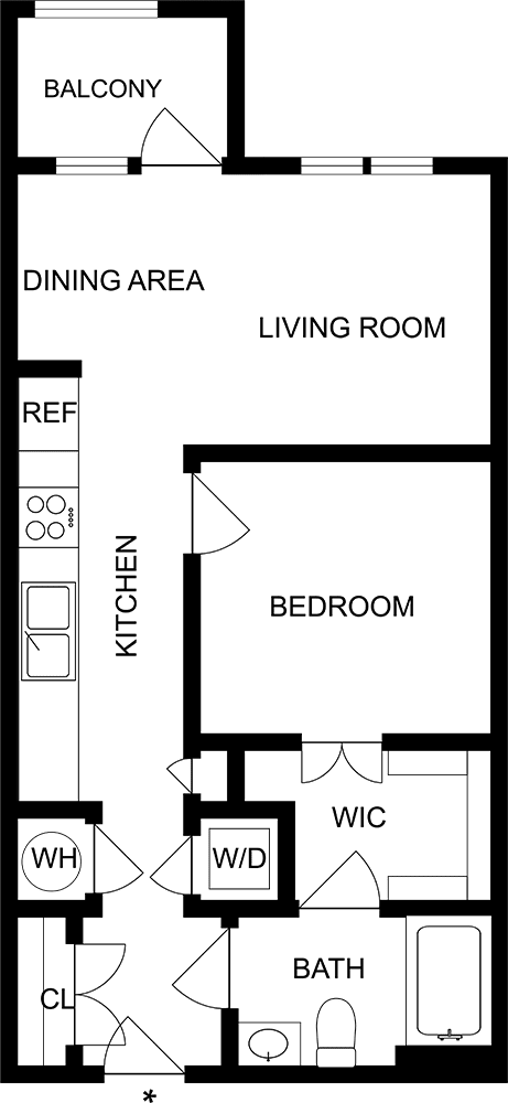 Floor Plan  Domain at Midtown Park | Dallas, TX