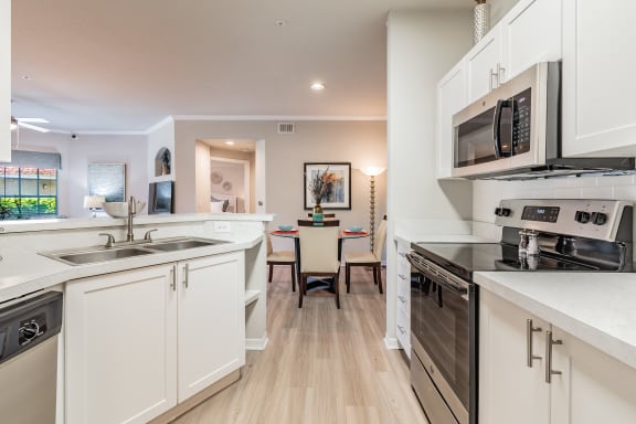 Kitchen And Dining at Portofino Apartments, Tampa