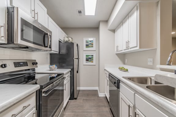 Chef-Inspired Kitchens Feature Stainless Steel Appliances at Ascent Pineville, North Carolina, 28226
