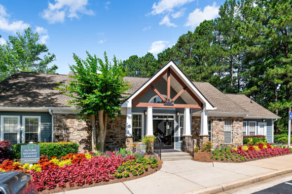 Leasing office and clubhouse