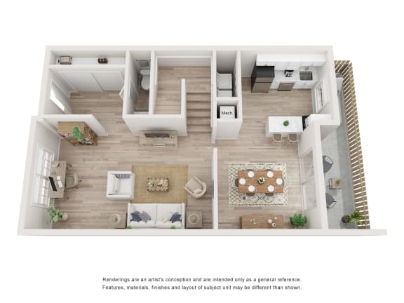 a floor plan of the acadia