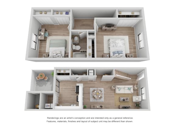 B4 TH 2 x1.5 bath 1170 sf