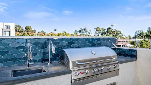 Outdoor barbeque