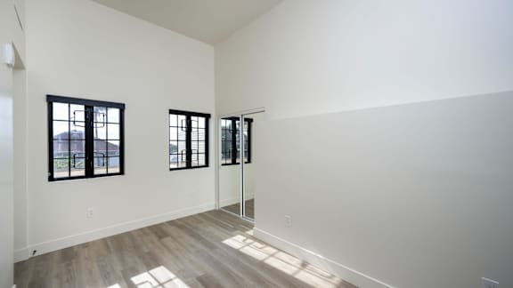 Large white bedroom