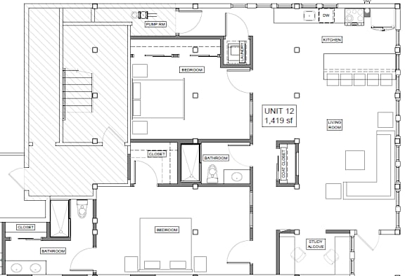 Floor Plan  Unit EB12