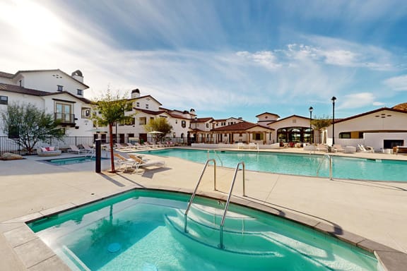 Hot Tub And Pool at The Villas at Anacapa Canyon, Camarillo, CA