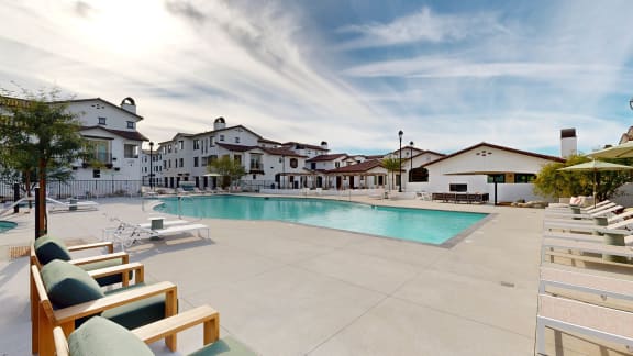 Pool With Sundecks at The Villas at Anacapa Canyon, Camarillo, CA, 93012
