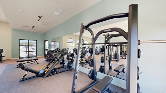 State Of The Art Fitness Center at The Villas at Anacapa Canyon, California