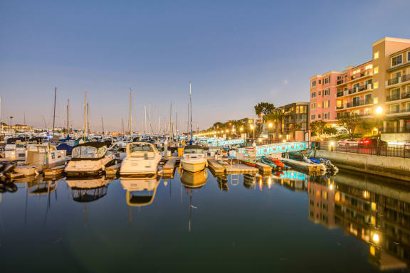Lake View at Marina Harbor, Marina del Rey, California